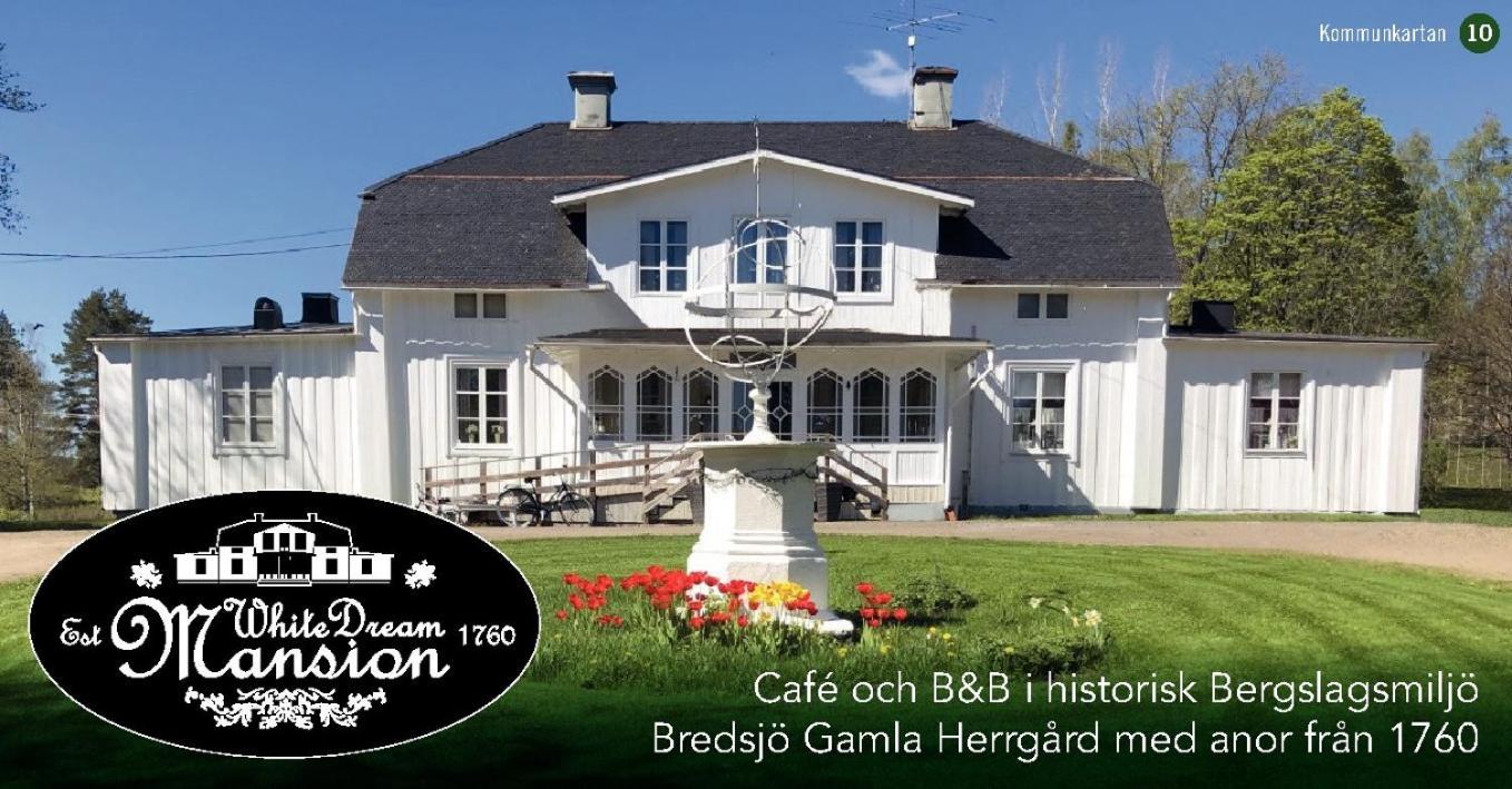 Bredsjoe Gamla Herrgard White Dream Mansion Hällefors Dış mekan fotoğraf